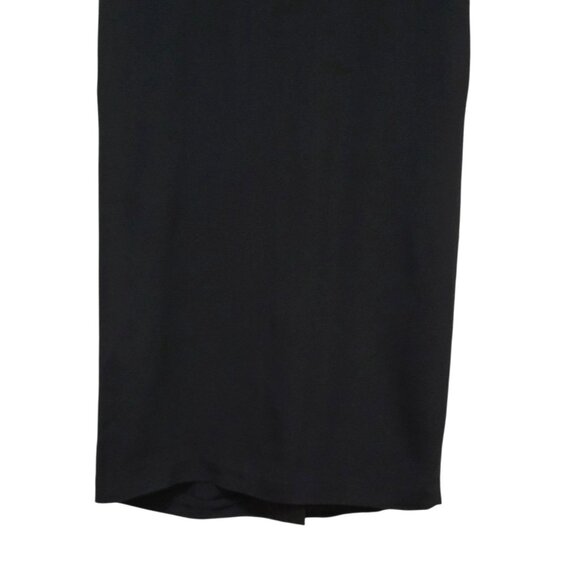MAXMARA Sleeveless Shift Maxi Dress Sleeveless Deep V Long Shift - Picture 7 of 13